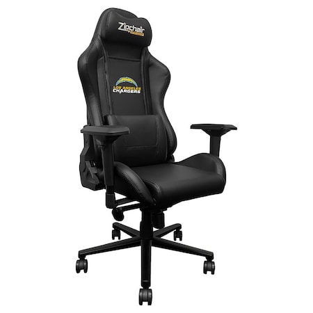 Dreamseat Xpression Pro Gaming Chair with Los Angeles Chargers Secondary Logo XZXPPRO032-PSNFL20076A